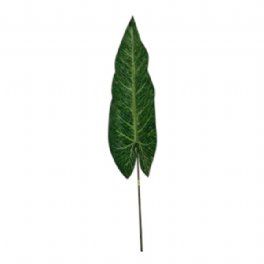 salg af Kunstig aflang blad, grøn - H85 cm.