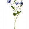 salg af Kunstig anemone, Lyseblå - H80 cm.