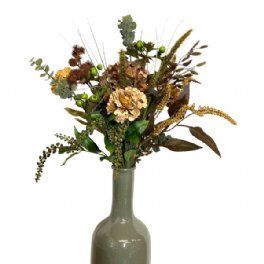 salg af Kunstig beige buket, H95 cm.