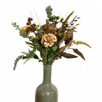 salg af Kunstig beige buket, H95 cm.