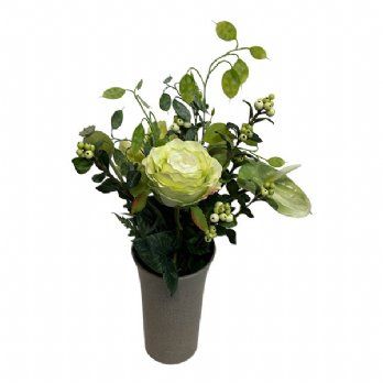 salg af Kunstig buket, H45 cm.