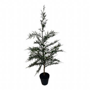 salg af Kunstig cypres i potte, H74 cm.