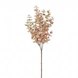 salg af Kunstig eucalyptusgren, rosa  - L45 cm.