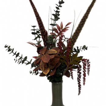 salg af Kunstig gylden buket, H100 cm.