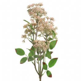 salg af Kunstig kirsebærgren, rosa - H55 cm.