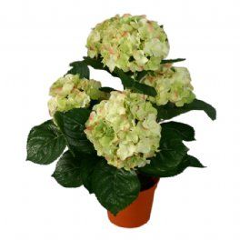 salg af Kunstig lime hortensia, H40 cm.