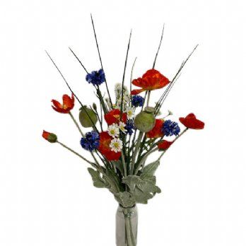salg af Kunstig markblomstbuket - H50 cm.