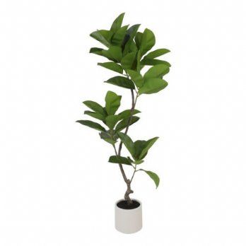salg af Kunstig gummitræ, H130 cm.