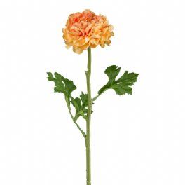 salg af Kunstig ranunkel, abrikos - H47 cm.