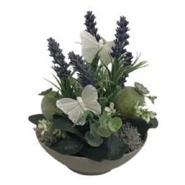 salg af Lavendel dekoration, H20 cm. - kunstige blomster