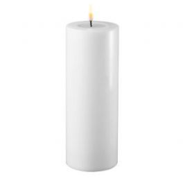 salg af Kunstig hvid LED bloklys, 7,5*20 cm.