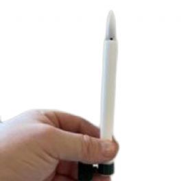 salg af Kunstig LED juletrælys, real flame - hvid - 6 stk. - 13 cm. - kunstige stearinlys