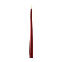 salg af Kunstig LED stagelys, real flame - 2 stk. varm rød - 28 cm. - kunstige stearinlys