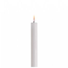 salg af Kunstig hvid LED kronelys, 2 stk. - H24 cm.