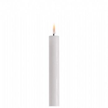 salg af Kunstig hvid LED kronelys, 2 stk. - H24 cm.