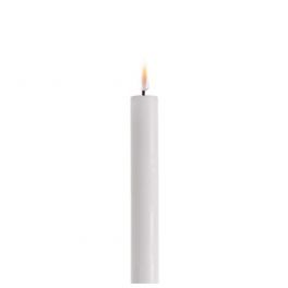 salg af Kunstig hvid LED kronelys med 2 stk. - H15 cm.