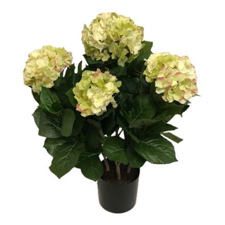 salg af Lime Hortensia, 55 cm. - kunstige blomster