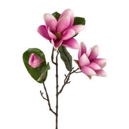 salg af Magnolie, pink - 65 cm. - kunstige blomster