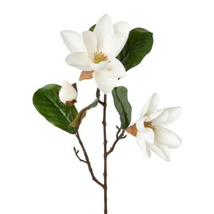 salg af Magnolie, hvid - 65 cm. - kunstige blomster
