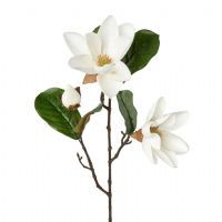 salg af Magnolie, hvid - 65 cm. - kunstige blomster