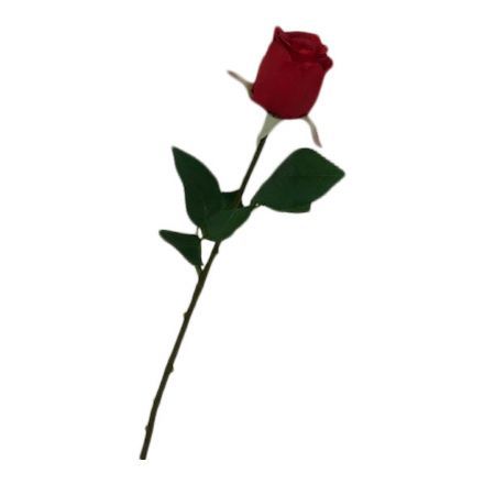 salg af Rød Rose, lille hoved - 45 cm. - kunstig blomster