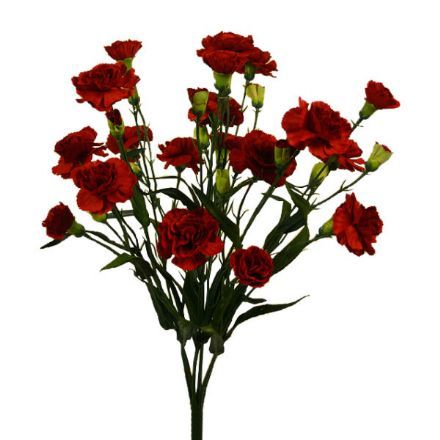 salg af Nellike, 48 cm. - rød  - kunstige blomster