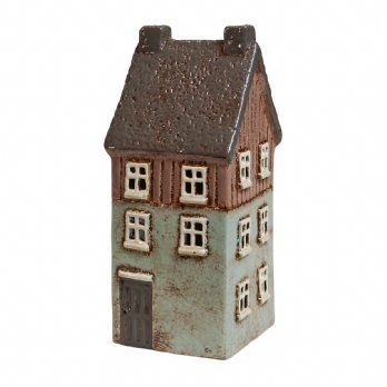 salg af Nyhavnhus, brun H22 cm.