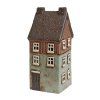 salg af Nyhavnhus, brun H22 cm.