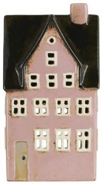 salg af Nyhavnhus, lyserød - h20 cm.