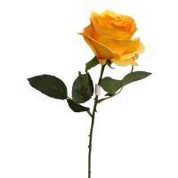 salg af Kunstig orange rose, H45 cm.