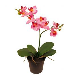 salg af Pink orkide, 30 cm. - kunstige planter
