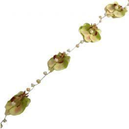 salg af Orkide ranke m/perler, 1 m. - kunstige blomster