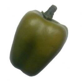 salg af Peber, grøn - 11 cm. - kunstige grønsager