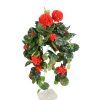 salg af Kunstig rød hængepelargonia , L60 cm.