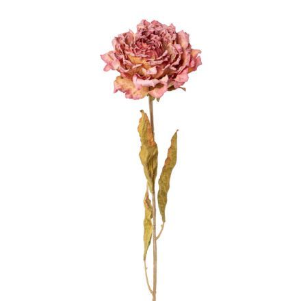 salg af Rosa blomst, 60 cm. - kunstige blomster