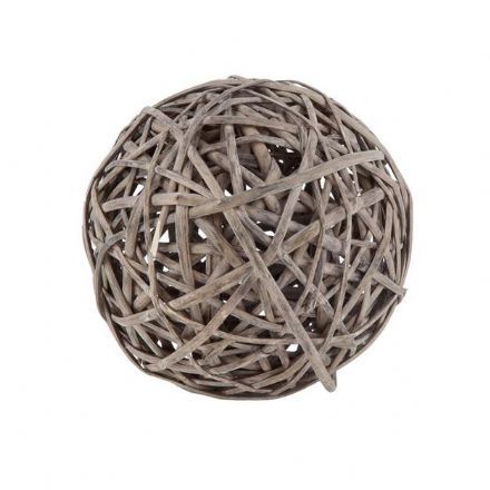 salg af Pileflet bold, grå - ø10 cm.