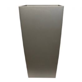 salg af Plast krukke, sølv look - 2.sort. - 40*75 cm.