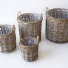 salg af Rattan kurv, Ø30 cm.