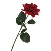 salg af Rød dahlia, 65 cm. - kunstige blomster