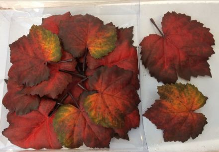 salg af Blade, efterår i æske - kunstige blade
