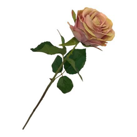 salg af Rosa rose, 50 cm. - kunstige blomster