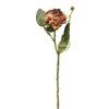 salg af Kunstig rose, brun - H45 cm.