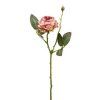 salg af Kunstig rose, rosa - H45 cm.