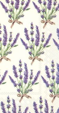 salg af Buffetservietter, bouquet of lavender