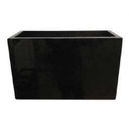 salg af Sort plantekasse, D23-H35-L56 cm.