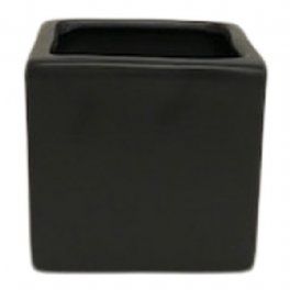 salg af Sort urtepotteskjuler, H7,5*H7,5 cm.