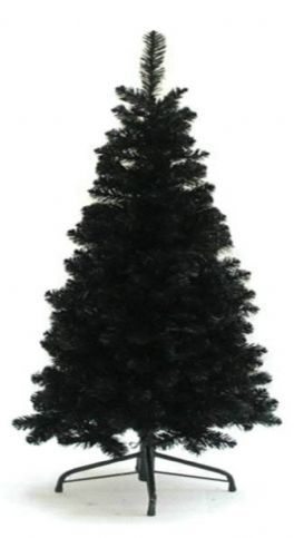 salg af Kunstig sort juletræ, H120 cm.