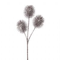 salg af Kunstig tidsel med frost - H50 cm. - kunstige blomster