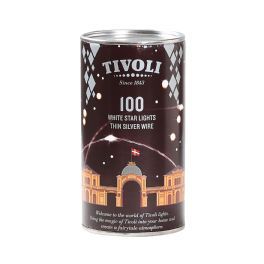 salg af Tivoli lyskæde, sølv - 10 m.