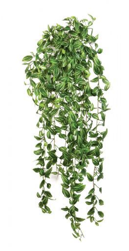 salg af Kunstig tradescantia hængeplante, L85 cm.